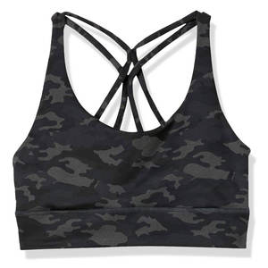 Sujetador deportivo de mujer de alta calidad superventas transpirable de talla grande estilo sencillo venta al por mayor en línea - Product Image 1