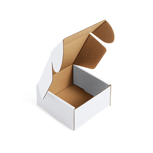 Cajas de envío corrugadas impresas personalizadas recicladas, caja de correo de cartón con logotipo personalizado, embalaje de ropa barata, correo de cartón Shi - Product Image 3