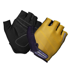 Guantes de carreras antideslizantes unisex, equipo de fitness de medio dedo para ciclismo y bicicleta de montaña, almohadilla de Gel absorbente de golpes transpirable - Product Image 3