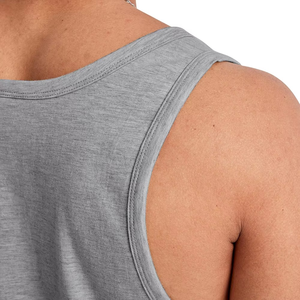 Lightweight Breathable Plus Size Men's Casual Tank <b>Tops</b> 100% Cotton for Jogging Wear - Product Image 4
