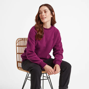 Venta al por mayor de chaqueta de lana Polar para mujer por encargo de patrón sólido transpirable tejido térmico para Otoño Invierno uso último estilo - Product Image 5