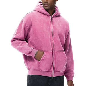 เสื้อมีฮู้ดฟอกสีกรดของผู้ชาย2025เสื้อมีฮู้ดเสื้อผ้าแนวสตรีทเสื้อผ้าออกกำลังกายแบบพรีเมียมเสื้อผ้าแฟชั่นในเมือง - Product Image 5