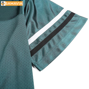 Samavia เสื้อตาข่ายระบายอากาศเสื้อฟุตบอลอเมริกันสำหรับผู้ใหญ่เครื่องแบบทีม OEM - Product Image 5