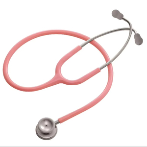 Estetoscopio de acero inoxidable Manual de doble cabezal para adultos de la serie Deluxe, diafragma sintonizable de alta precisión para médicos de Cardiología y enfermeras - Product Image 1