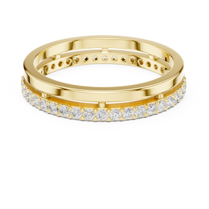 10K texto personalizado anillo joyería de moda - Product Image 5