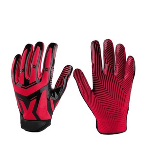 Gants de football américain en cuir pour la protection des mains, nouvelle arrivée, imperméables, design personnalisé et imprimé - Product Image 3