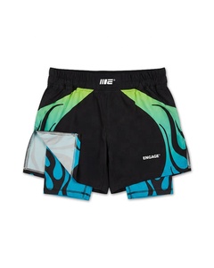 Shorts de sport personnalisés imprimés, tissu respirant et à séchage rapide, pour entraînement, course à pied, gym, fitness, pour hommes, femmes, jeunes, usage quotidien. - Product Image 4