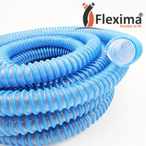 Tuyau d'aspiration en PVC résistant à la chaleur tuyau d'hélice en PVC tuyau de conduit d'air en PU pour respirateurs Machine de sablage de route - Product Image 5