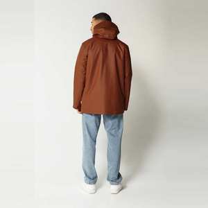 Chaqueta impermeable ligera para hombre a precio de fábrica impermeable a prueba de viento con capucha al por mayor MOQ bajo a granel disponible para OEM ODM - Product Image 5