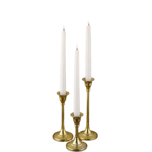 Ensemble de deux candélabres en métal fini or disponibles durables décoration de mariage et de Noël décoration d'éclairage de fête d'événement - Product Image 4