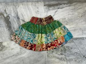 Jupes mi-longues pour femmes, style plage, style bohème hippie, jupe de voyage en soie pour femmes, jupe en soie florale attrayante pour demoiselle d'honneur - Product Image 6