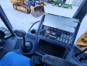 EPA-zugelassener gebrauchter Mini-Bagger lader <span class=keywords><strong>JD</strong></span> 310L EP Versand bereit USA Kanada Australien