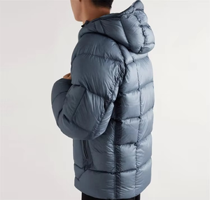 High Quality Custom Men's Down Coats Man Clothing Fashion Vintage Puffer Bomber Winter <b>Jacket</b> for Men's - Product Image 6