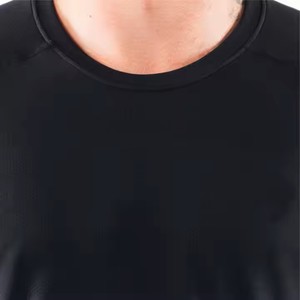 "OEM Custom Logo Men's Breathable <b>Tight</b> Gym T-Shirt | Running Fitness Sportswear Workout Tops" made in Pakistan by Hoop up Gears - Product Image 5