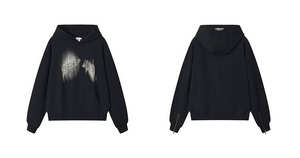 Wholsale Cotton Hoodies 2025 <b>Men'S</b> Hoodie 100 Percent <b>Quarter</b> <b>Zip</b> Custom Pure 370Gsm Fabric - Product Image 4