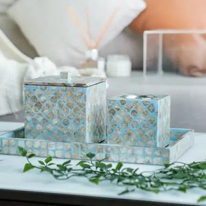 Juego de puerta trasera de quemador de incienso con incrustaciones de hueso de madreperla personalizado para decoración y regalo incrustaciones de madreperla ecológicas Bakhoor - Product Image 1