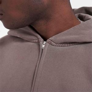 New Design <b>Men</b> Full Zipper <b>Hoodies</b> For Casual Use Basics Cotton Blended Long Sleeve Breathable Winter Wear High Quality - Product Image 6
