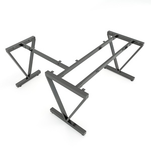 HCVC015 L-Shaped 140x140cm Industrial Design Assembly System VConcept for Dining and <b>Kitchen</b> Furniture Furniture <b>Legs</b> - Product Image 1