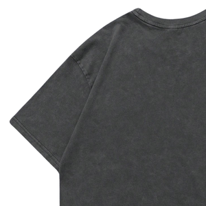 เสื้อยืดผู้ชายลายกราฟิก แขนสั้น คอกลม สไตล์วินเทจ สตรีทแวร์ พิมพ์ลายลำลอง ขายส่ง แฟชั่น น้ำหนัก 280 กรัม ทรงโอเวอร์ไซส์ - Product Image 4