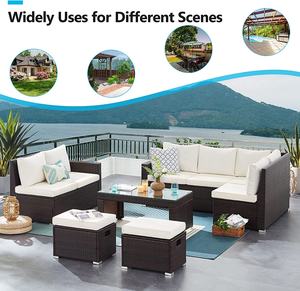 Meubles de jardin vietnamien de la meilleure qualité, meubles d'extérieur en rotin poly - Product Image 5