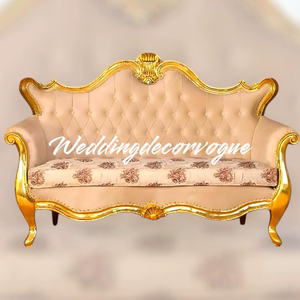 Elegante Conjunto de Sofás para Bodas de Rey y Reina, Muebles para Escenario de Novios, para Vestíbulo de Hotel de Lujo y Decoración de Grandes Eventos de Recepción - Product Image 2