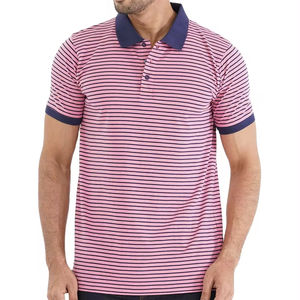 เสื้อโปโลผู้ชายสำหรับฤดูร้อน ผ้าบาง ปกพับได้ อเนกประสงค์ ถัก สีพื้น เรียบง่าย สไตล์ผู้ใหญ่ ใส่ทำงาน ไม่เป็นขุย - Product Image 2