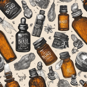 น้ำมันบำรุงเคราออร์แกนิกสำหรับผู้ชายคุณภาพสูงสำหรับบำรุงการเจริญเติบโตทำให้หนวดเคราสดชื่น - Product Image 3