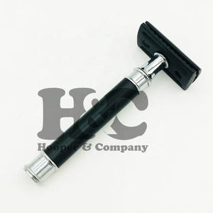 Maquinilla de Afeitar de Doble Filo de Alta Calidad para Hombre, Hojas Rectas de Acero Inoxidable Japonés, Uso Profesional en Barberías - Product Image 4