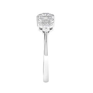 3.00CT Round Cut Cluster Style Engagement <b>Ring</b> for Women - Product Image 2