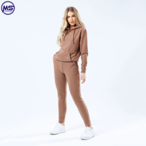 Hot Selling Comfortable Fitness Wear 2025 Customized Pullover Hoodie High Quality <b>Women</b> Tracksuits On Sale Now - Product Image 5