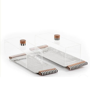 Bandeja de Servicio de Metal con Diseño Exclusivo y Forma Personalizada, Vajilla, Bandeja para Servir Alimentos para Hoteles, Restaurantes y Hogares, para Postres - Product Image 6