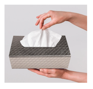 Couvercle de boîte à mouchoirs porte-papier en acier inoxydable porte-mouchoirs pour accessoires de salle de bain artisanat de qualité supérieure - Product Image 3