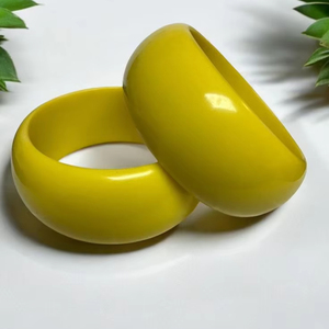 COULEURS Bijoux Résine Acrylique Bracelet Bracelet Exagéré Éblouissant Multicolore Large Irrégulier Carré Acrylique Bracelets pour - Product Image 1