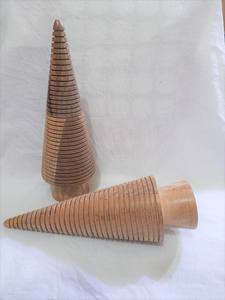 <b>Wooden</b> <b>Christmas</b> <b>Tree</b> for Tabletop Festive Home Decoration for Xmas, Holiday Parties & Seasonal Display - Product Image 5