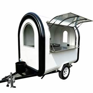 Remolque <span class=keywords><strong>de</strong></span> Comida Pequeño para Café con Sistema <span class=keywords><strong>de</strong></span> Agua y Cafetera, Food Truck Usado en Venta - Product Image 1