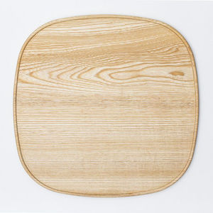 Plateau de service rectangulaire de luxe, bois de noyer de la plus haute qualité et acier inoxydable poli, plateau décoratif avec poignées - Product Image 2