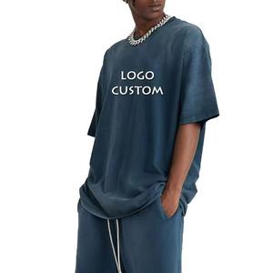 Custom Logo <b>Men</b> <b>T</b> <b>Shirt</b> Round Neck High Quality <b>Men</b> Acid Washed Drop Shoulder Stylish Custom Colours <b>Plus</b> Custom <b>Sizes</b> <b>T</b> <b>Shirts</b> - Product Image 3