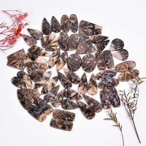 Paire d'agates en bâton turc naturel de super qualité, disponible en forme et taille mélangées, cabochon d'agate pour la fabrication de bijoux - Product Image 3