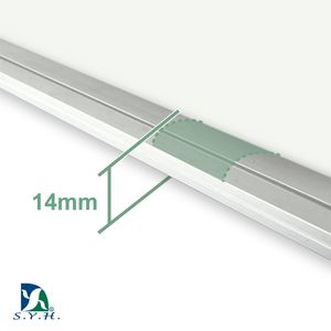 Protector de ángulo radiante Pizarra magnética de porcelana Pizarra magnética de alta visibilidad para una mejor legibilidad - Product Image 2