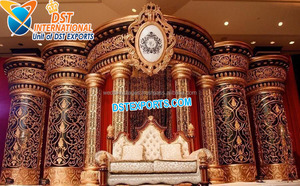 Anillo de boda con temática arábiga, decoración de escenario para eventos de boda, de estilo antiguo, Reino Unido - Product Image 4