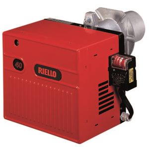 موقد زيت خفيف RIELLO 40 G3RD MC بعملية ثنائية المرحلة، قدرة 19-35 كيلوواط، ~ 50 هرتز، 230 فولت ± 10%، لقطع غيار المجففات والغلايات، مواقد زيت صغيرة - Product Image 1