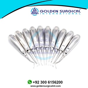 Elevador de Luxación Dental de Acero Inoxidable, Clareador, Instrumentos Dentales Hexagonales Curvos para Raíces - Product Image 2