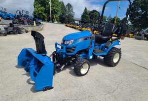 Tracteur utilitaire compact diesel bleu 20HP avec moteur Kohler pour usage agricole et de construction - Neuf - Product Image 4