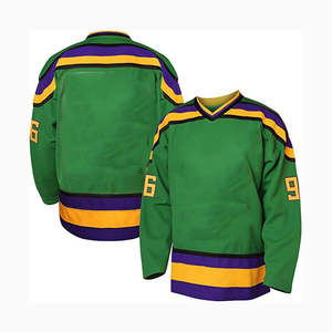 Maillot de hockey sur glace professionnel fabriqué au Pakistan pour les patchs personnalisés, maillot de hockey sur glace uni pour hommes, ensemble de haute qualité - Product Image 5