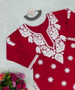 Glamour sin esfuerzo: vestido de mujer: estilos elegantes y cómodos perfectamente diseñados para una moda sin esfuerzo todos los días y noches Kurta - Product Image 6