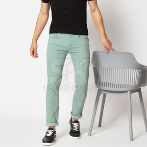 Pantalones Vaqueros para Hombre de Estilo Clásico para Uso Diario, Tela Cómoda, Ajuste Confortable, Ideal para Uso Regular en la Temporada de Verano - Product Image 6