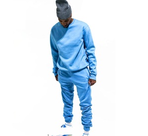 Survêtements en polyester à col ras du cou personnalisés pour hommes Survêtements de sport bon marché à bas quantité minimale de commande - Product Image 2