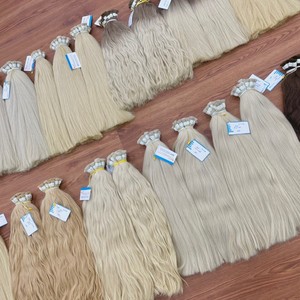 Meilleure vente de produits de qualité supérieure couleur Super Double cheveux en vrac 100% cheveux vietnamiens vierges fabriqués au Vietnam extensions de cheveux - Product Image 1