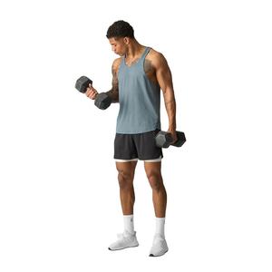 Débardeur de gym uni pour hommes OEM Tissu respirant et évacuant l'humidité Haut pour hommes Logo personnalisé et commandes en gros disponibles - Product Image 2