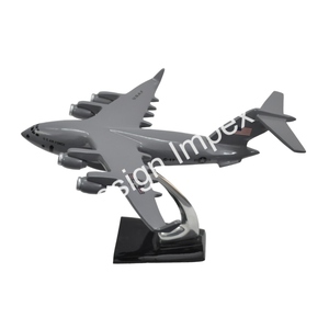 โมเดลเครื่องบินรบ C17 สหรัฐอเมริกา สีเทาเคลือบคุณภาพดีที่สุด ผลิตจากอะลูมิเนียมหล่อขึ้นรูป สำหรับตกแต่ง ราคาสุดคุ้ม - Product Image 3